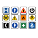 Community Signs & Symbols File Folder Task